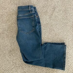 NWOT Madewell Jeans Womens 28P High Rise Curvy Kick Out Medium Wash